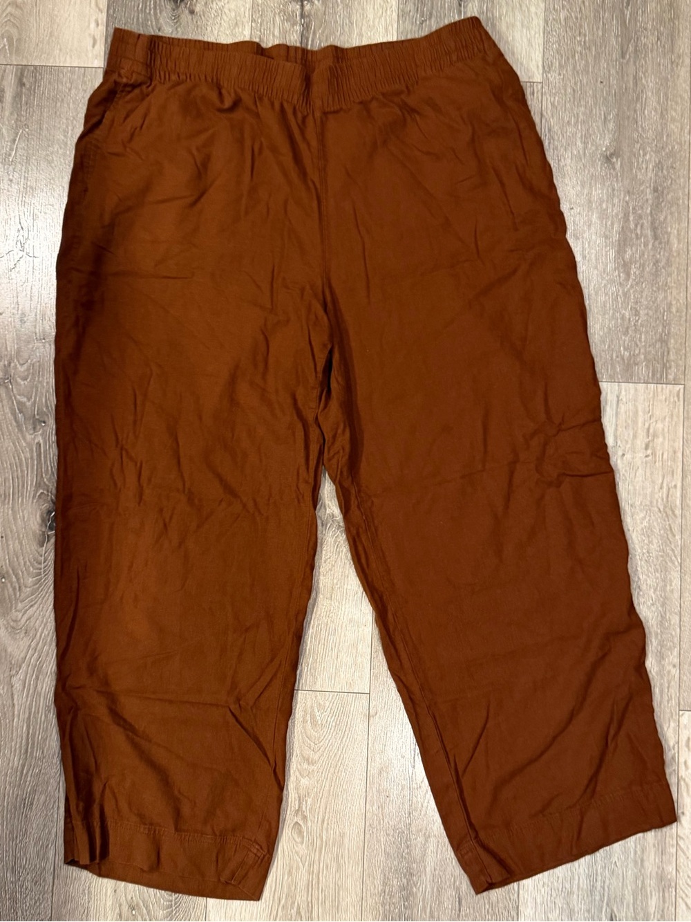 XXLT Women’s Old Navy wide legged linen pants